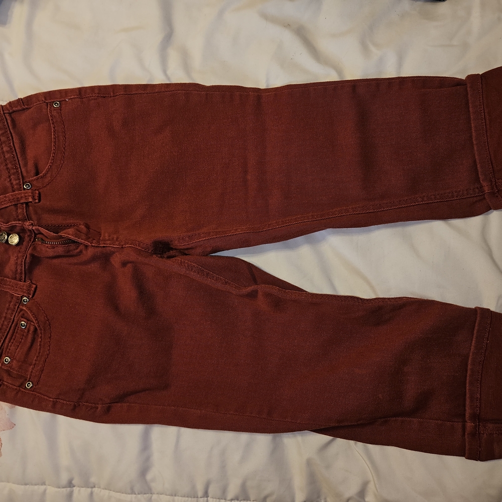 Women's Red Jeans